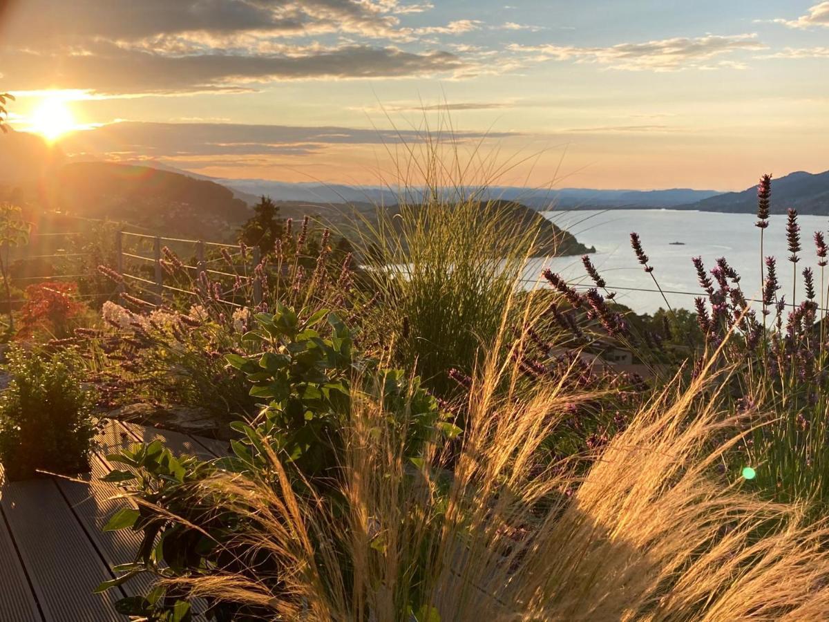 Moderne Unterkunft Mit Panoramablick Auf Thunersee Krattigen Exteriör bild